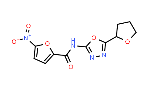 CAS No. 921812-26-2, 5-Nitro-N-[5-(oxolan-2-yl)-1,3,4-oxadiazol-2-yl]furan-2-carboxamide