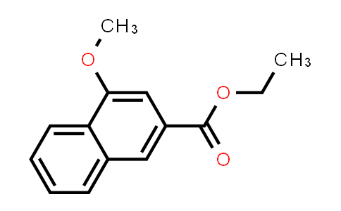 CAS No. 92190-54-0, 2-Naphthalenecarboxylic acid, 4-methoxy-, ethyl ester