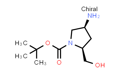 CAS No. 922139-40-0, tert-Butyl (2S,4S)-4-amino-2-(hydroxymethyl)pyrrolidine-1-carboxylate