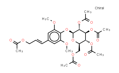 CAS No. 92233-55-1, Syringin pentaacetate