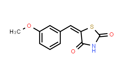 CAS No. 92286-56-1, 5-[(3-Methoxyphenyl)methylene]-2,4-thiazolidinedione