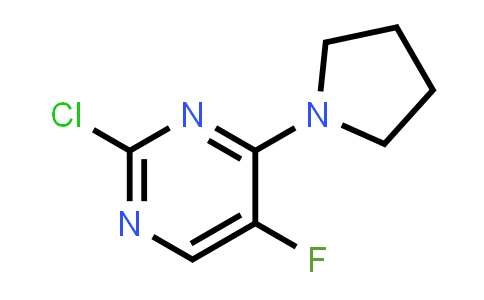 923119-59-9 | 2-Chloro-5-fluoro-4-(pyrrolidin-1-yl)pyrimidine