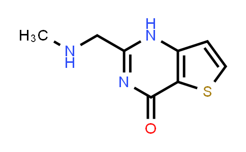 CAS No. 923216-51-7, 2-((Methylamino)methyl)thieno[3,2-d]pyrimidin-4(1H)-one