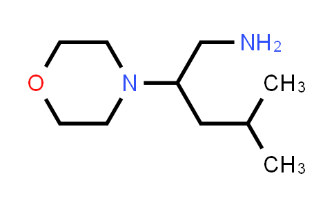 CAS No. 923249-21-2, 4-Methyl-2-(morpholin-4-yl)pentan-1-amine
