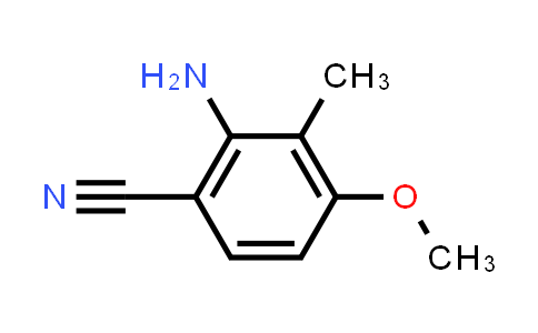 CAS No. 923274-68-4, 2-Amino-4-methoxy-3-methylbenzonitrile
