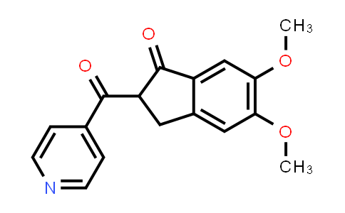 CAS No. 923571-15-7, 2-Isonicotinoyl-5,6-dimethoxy-2,3-dihydro-1H-inden-1-one