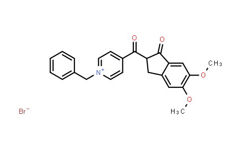 CAS No. 923571-17-9, 1-Benzyl-4-(5,6-dimethoxy-1-oxo-2,3-dihydro-1H-indene-2-carbonyl)pyridin-1-ium bromide