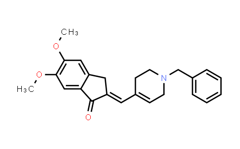CAS No. 923571-20-4, 2,3-Dihydro-5,6-dimethoxy-2-[[1,2,3,6-tetrahydro-1-(phenylmethyl)-4-pyridinyl]methylene]-1H-inden-1-one