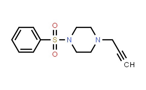 CAS No. 923694-01-3, 1-(Phenylsulfonyl)-4-(prop-2-yn-1-yl)piperazine