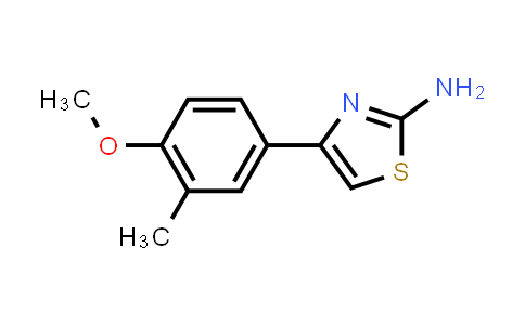 CAS No. 92388-06-2, 4-(4-Methoxy-3-methylphenyl)-1,3-thiazol-2-amine
