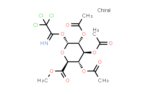CAS No. 92420-89-8, 2,3,4-Tri-O-acetyl-α-D-glucuronide methyl ester trichloroacetimidate