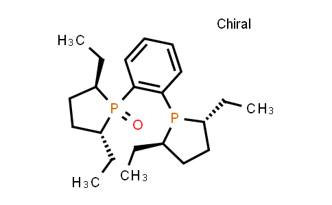 CAS No. 924294-55-3, (2R,5R)-1-(2-[(2R,5R)-2,5-Diethyl-1-phospholanyl]phenyl)-2,5-diethylphospholane 1-oxide