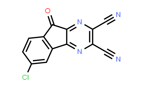 CAS No. 924296-49-1, 9H-Indeno[1,2-b]pyrazine-2,3-dicarbonitrile, 6-chloro-9-oxo-