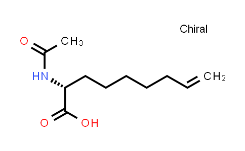 CAS No. 924309-94-4, 8-Nonenoic acid, 2-(acetylamino)-, (2R)-