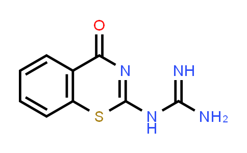 CAS No. 92432-91-2, 1-(4-Oxo-4H-benzo[e][1,3]thiazin-2-yl)guanidine