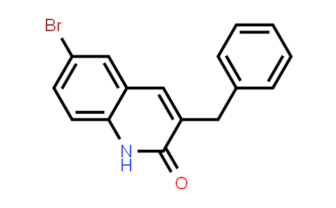 CAS No. 924633-09-0, 6-Bromo-3-(phenylmethyl)-2(1H)-quinolinone