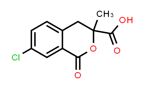 CAS No. 924832-93-9, 7-Chloro-3-methyl-1-oxoisochromane-3-carboxylic acid