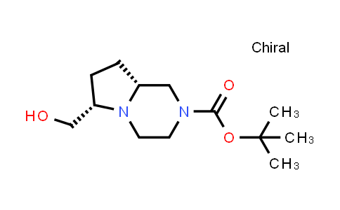 MC580338 | 924912-15-2 | tert-Butyl (6S,8aR)-6-(hydroxymethyl)hexahydropyrrolo[1,2-a]pyrazine-2(1H)-carboxylate