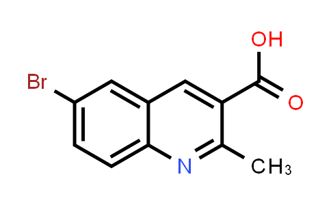 CAS No. 92513-39-8, 6-Bromo-2-methylquinoline-3-carboxylic acid