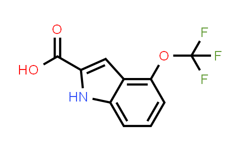 CAS No. 926208-37-9, 4-(Trifluoromethoxy)-1H-indole-2-carboxylic acid