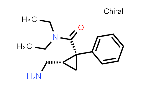 CAS No. 92623-85-3, (1R,2S)-2-(Aminomethyl)-N,N-diethyl-1-phenylcyclopropane-1-carboxamide
