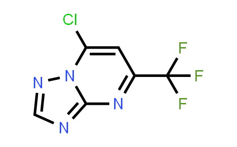 CAS No. 926230-79-7, 7-Chloro-5-(trifluoromethyl)-[1,2,4]triazolo[1,5-a]pyrimidine