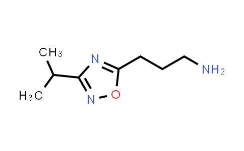 CAS No. 926230-87-7, 3-[3-(Propan-2-yl)-1,2,4-oxadiazol-5-yl]propan-1-amine