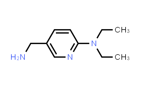 CAS No. 926234-30-2, 5-(Aminomethyl)-N,N-diethylpyridin-2-amine