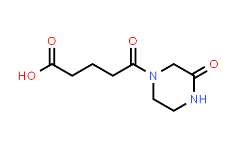CAS No. 926237-98-1, 5-Oxo-5-(3-oxopiperazin-1-yl)pentanoic acid