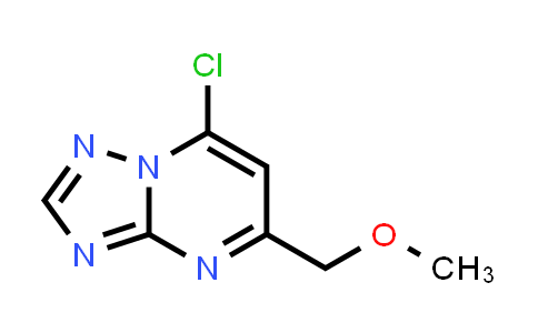 CAS No. 926245-01-4, 7-Chloro-5-(methoxymethyl)-[1,2,4]triazolo[1,5-a]pyrimidine