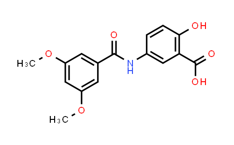CAS No. 926264-77-9, Benzoic acid, 5-[(3,5-dimethoxybenzoyl)amino]-2-hydroxy-