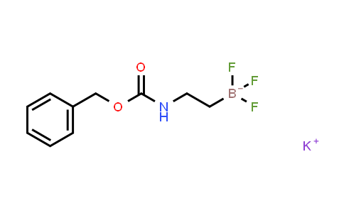 CAS No. 926280-84-4, Potassium (2-(((benzyloxy)carbonyl)amino)ethyl)trifluoroborate