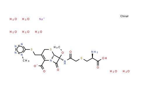 CAS No. 92636-39-0, (6R,7S)-Cefminox (sodium heptahydrate)
