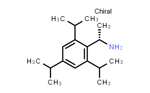 CAS No. 926622-53-9, Benzenemethanamine, α-methyl-2,4,6-tris(1-methylethyl)-, (αS)-