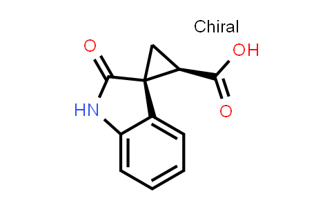 926667-78-9 | (1R,2R)-2'-Oxospiro[cyclopropane-1,3'-indoline]-2-carboxylic acid