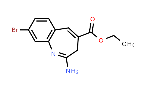 CAS No. 926927-56-2, Ethyl 2-amino-8-bromo-3H-benzo[b]azepine-4-carboxylate