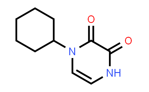 CAS No. 92716-45-5, 1-Cyclohexyl-1,4-dihydropyrazine-2,3-dione
