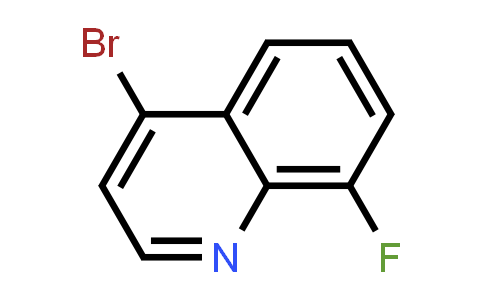 CAS No. 927800-38-2, 4-Bromo-8-fluoroquinoline