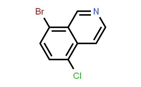 CAS No. 927801-25-0, 8-Bromo-5-chloroisoquinoline