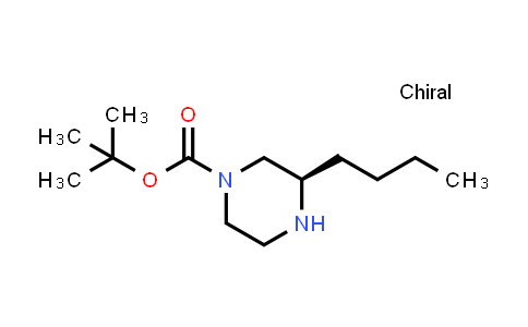 CAS No. 928025-59-6, (R)-1-Boc-3-butyl-piperazine