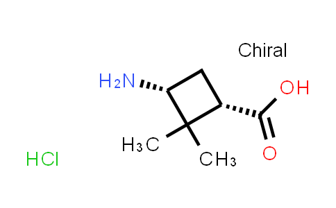 CAS No. 92812-22-1, cis-3-Amino-2,2-dimethylcyclobutanecarboxylic acid hydrochloride