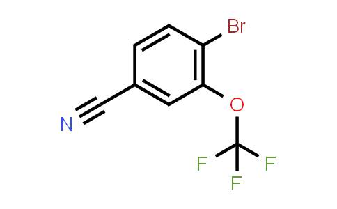 CAS No. 928136-78-1, 4-Bromo-3-(trifluoromethoxy)benzonitrile