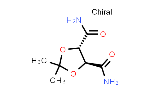 CAS No. 928220-68-2, (4S,5S)-2,2-Dimethyl-1,3-dioxolane-4,5-dicarboxamide