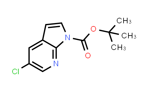 CAS No. 928653-82-1, tert-Butyl 5-chloro-1H-pyrrolo[2,3-b]pyridine-1-carboxylate