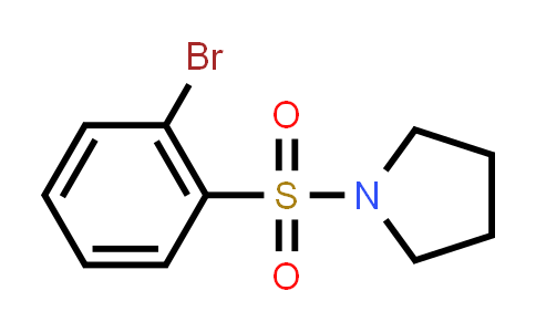 CAS No. 929000-58-8, 1-((2-Bromophenyl)sulfonyl)pyrrolidine