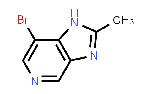 CAS No. 929074-39-5, 7-Bromo-2-methyl-1H-imidazo[4,5-c]pyridine