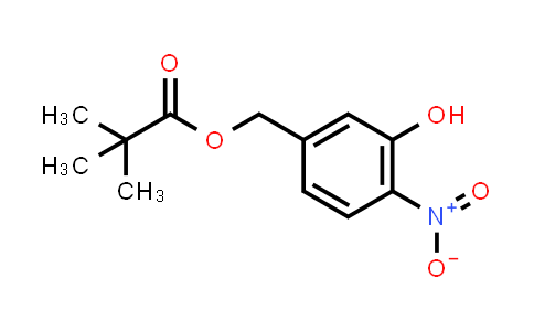 CAS No. 929095-34-1, 3-Hydroxy-4-nitrobenzyl pivalate