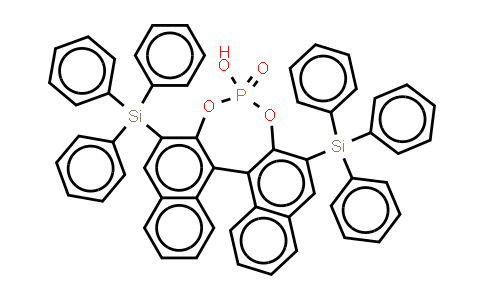 CAS No. 929097-92-7, (S)-3,3'-Bis(triphenylsilyl)-1,1'-binaphthalene-2,2'-diyl hydrogen phosphate