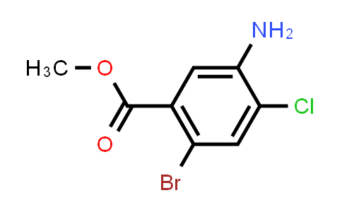 CAS No. 929524-50-5, Methyl 5-amino-2-bromo-4-chlorobenzoate