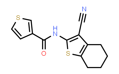CAS No. 929700-64-1, 3-Thiophenecarboxamide, N-(3-cyano-4,5,6,7-tetrahydrobenzo[b]thien-2-yl)-